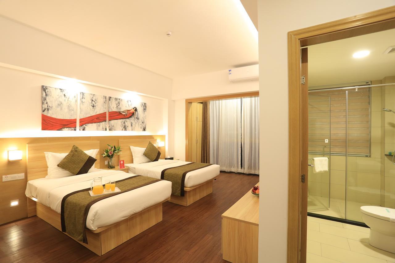 Oyo8001 Tiandi Hotel Shenzhen Exteriör bild